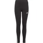 adidas G ESSENTIALS 3-STRIPES COTTON LEGGINGS Dívčí legíny, černá, velikost