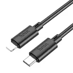 Hoco X88 kabel USB-C - Lightning, PD 2.4A 20W, 1 m, černý
