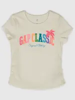 GAP Dívčí Dětské tričko s logem 725024-00 Velikost: XXL