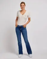 Dámské džíny LEE 112354413 MARION STRAIGHT RAIN FALLS Velikost: 30/31