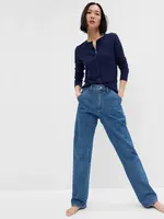 GAP Dámský Kardigan se zapínáním na knoflíky 443176-09 Velikost: XXS