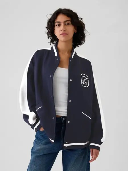 GAP Cotton Oversize Bomber Jacket - Ladies