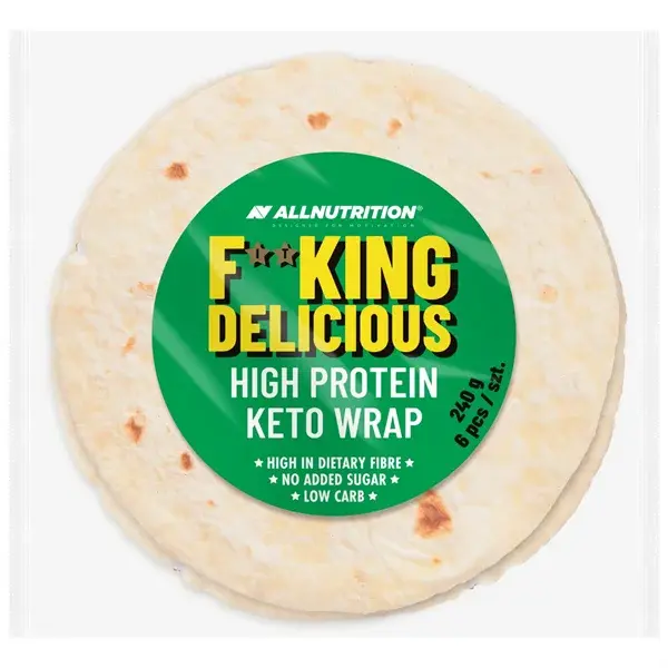 Fitking Delicious Keto Wrap s Vysokým Obsahem Bílkovin