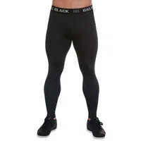 Pánské/chlapecké legíny BAS BLACK Evergym černá S