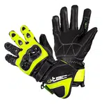 Motocyklové rukavice W-TEC Supreme EVO černo-zelená L