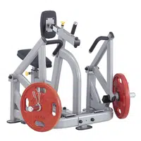 Přítahy v sedě/veslo Steelflex PlateLoad Line PLSR šedá