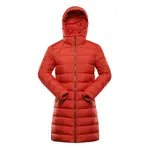Dámský zimní ultralehký kabát hi-therm alpine pro defra oranžová / červená xl