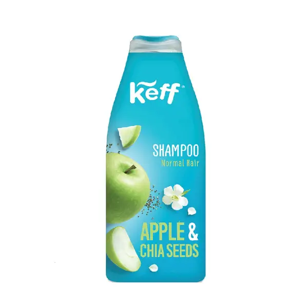 Keff Šampon na normální vlasy Jablka & Chia semínka 500 ml