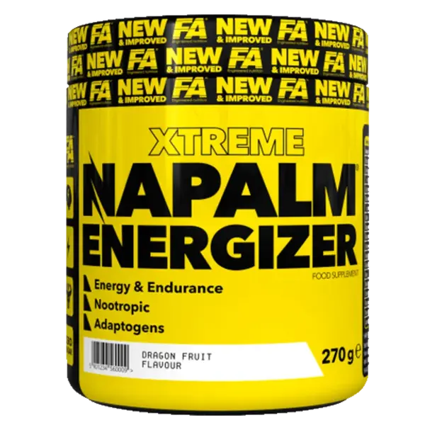 Fitness Authority Xtreme Napalm Energizer 270g - citron, mango