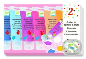 Prstové farby v tube