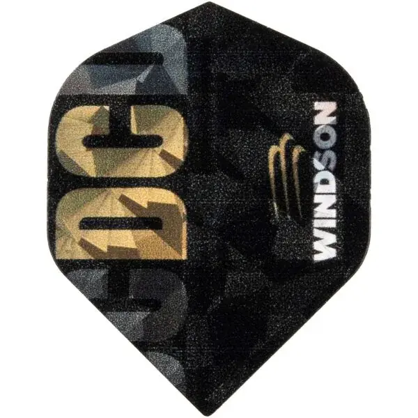 Windson COSMIC DAWN 3 KS Plastové letky, čierna, veľkosť