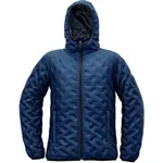 CERVA NEURUM Pánská péřová bunda, tmavě modrá, velikost 4XL