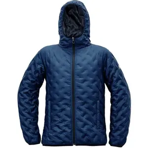 CERVA NEURUM Pánská péřová bunda, tmavě modrá, velikost 4XL