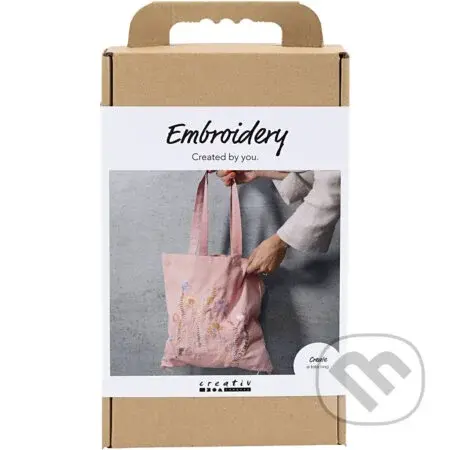 Kreatívna sada Vyšívaná textilná taška