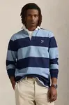 Tričko s dlouhým rukávem Polo Ralph Lauren Lsrugbym1 Long Sleeve modrá barva, 710979293