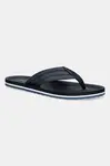 Žabky Tommy Hilfiger COMFORT PADDED PERF BEACH SANDAL pánské, tmavomodrá barva, FM0FM05712