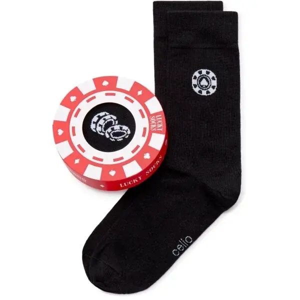 CELIO XMISOJETON Pánske ponožky v darčekovom balení, čierna, veľkosť