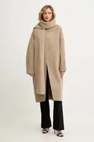 Kabát s příměsí vlny BOSS Chalet