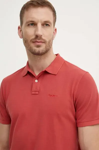 Bavlněné polo tričko Pepe Jeans NEW OLIVER GD