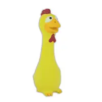 Akinu hračka pro psa latexový pták žlutý 29 cm