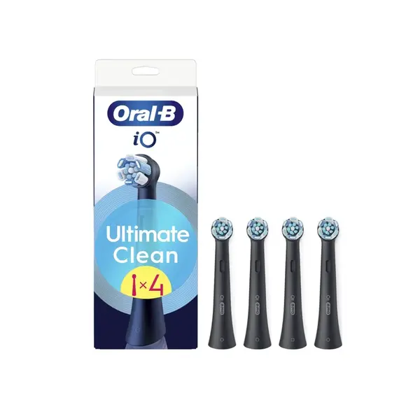 Oral-B iO Series Ultimate Clean kartáčkové hlavy 4 ks černé