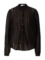 VILA Blúzka 'VIChikka'  čierna