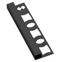 Lišta ukončovací "hranatá" Profil-EU, PVC, dĺžka 250 cm, výška hrany 8 mm, LH82504