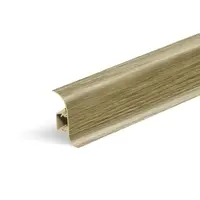 Lišta soklová Naturel pinia , PVC dĺžka 250 cm, výška hrany 56 mm, NATNGF065