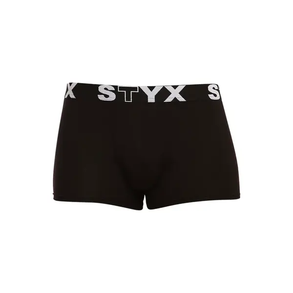 Styx Pánské boxerky sportovní guma černé (G960) XXL