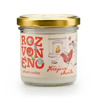 Rozvoněno Vonná svíčka - Hřejivé chvíle (130 ml)