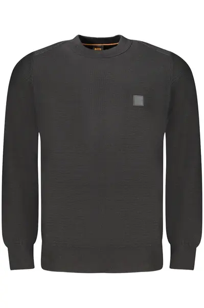 Čierny sveter HUGO BOSS pre mužov