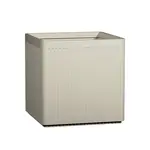 Květináč Block Linea, hedvábně bílá, více velkostí - Pottery Pots Velikost: M - 40 x 40 x 40 cm