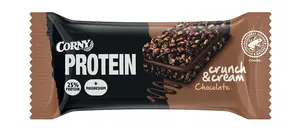 Corny Protein Crunch & Cream čokoláda 35 g