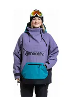 Meatfly unisex SNB & SKI bunda Maddie Purple Light / Hb Blue | Modrá | Velikost L