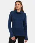 Dámský rolák s dlouhým rukávem z merino vlny kilpi jannu-w tmavě modrá 36