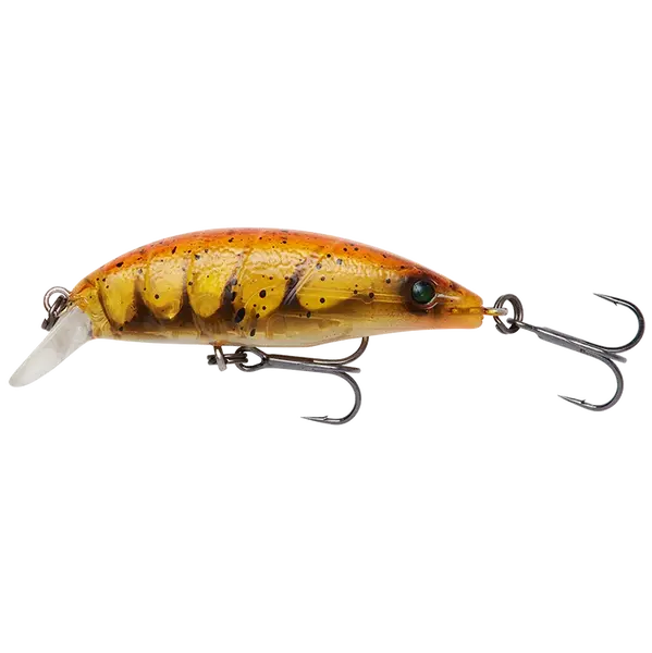 Savage gear wobler 3d shrimp twitch sr suspending olive green ghost 5,2 cm 5,5 g
