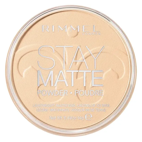 Rimmel Matující kompaktní pudr Stay Matte 14 g 001 Transparent