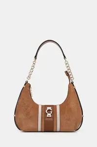 Semišová kabelka Guess ERENIA