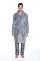 Pánský župan JACOB XXL Šedá