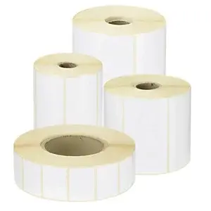 Termotransferové etikety 100x50mm, na roli ø40mm, 1100 etiket, s perforací