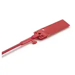 100 x Plombový uzávěr extra dlouhý, červený