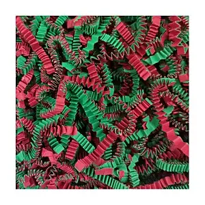 Výplňový materiál SizzlePak dvoubarevný, zeleno-červený, 5kg | RAJA