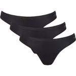 SLOGGI GO DAILY 3P Dámské kalhotky, černá, velikost