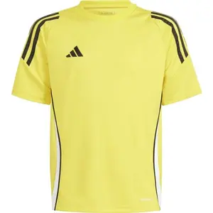 adidas TIRO24 JERSEY Y Chlapecký fotbalový dres, žlutá, velikost