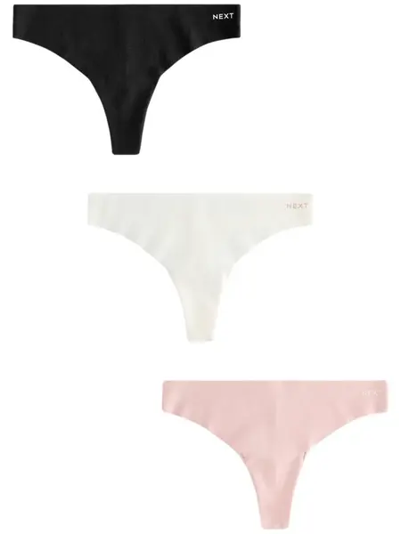 Next Tangá  ružová / čierna / biela