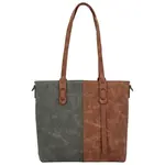 Trendy dámská  kabelka na rameno MaxFly Ritta, šedá