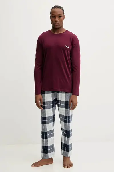 Bavlněné pyžamo Fila