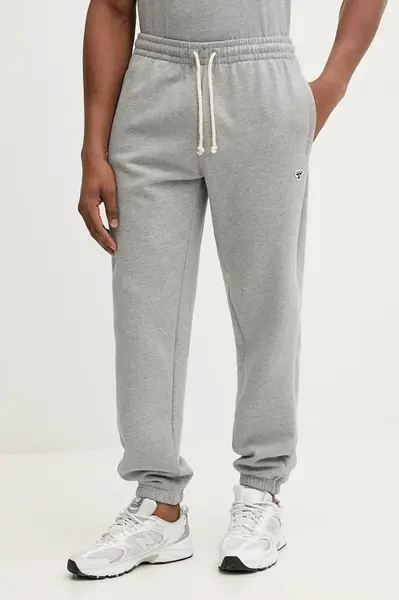 Tepláky Hummel pánské, šedá barva, 230779