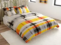 Obliečky z Renforcé bavlny ORANGE KUBE farebné Rozmer obliečky: 70 x 90 cm | 140 x 200 cm