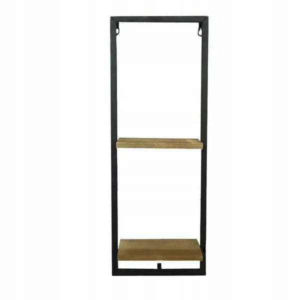 Kovová nástěnná police TANDOR 20x55 cm